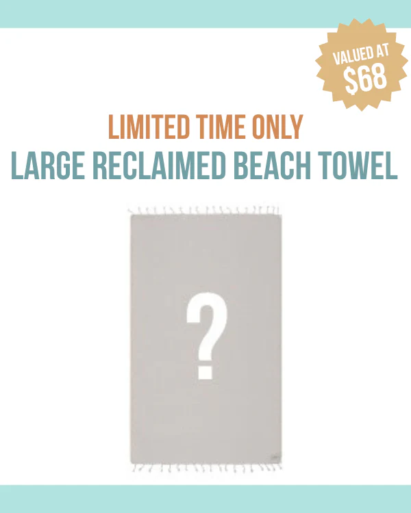 Beach Towel Reclaimed Large