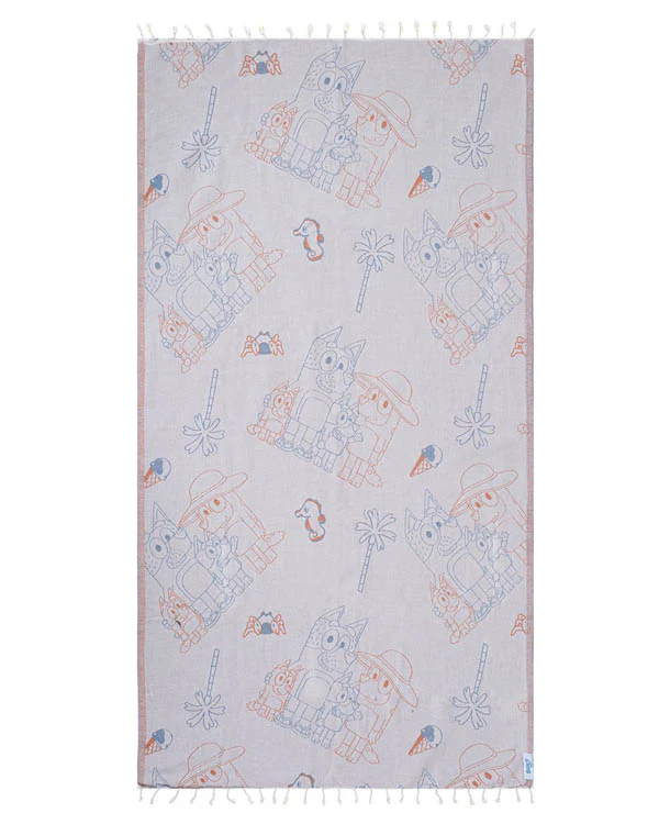 Bluey & Family Adult Towel