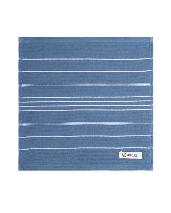 Classic Bath Washcloth Bundle- 6 Pack - Slate Blue - Image 2