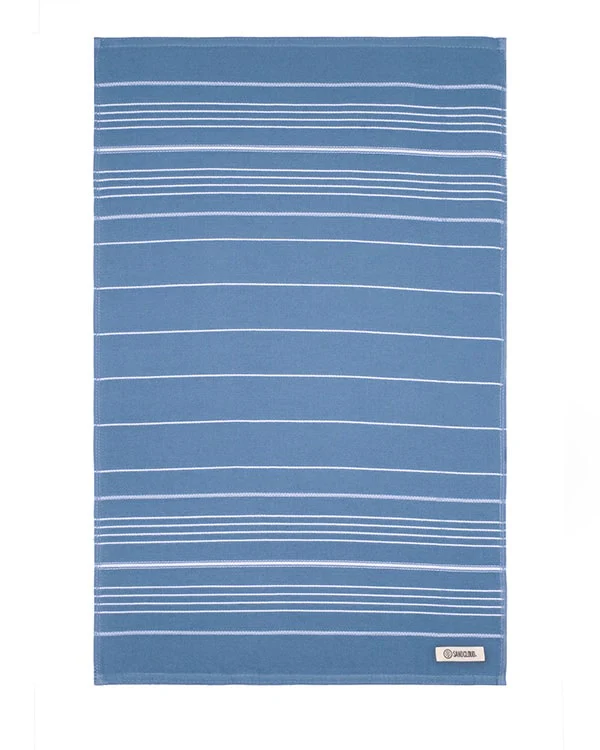 Classic Fringeless Hand Bath Bundle 2 Pack - Slate Blue