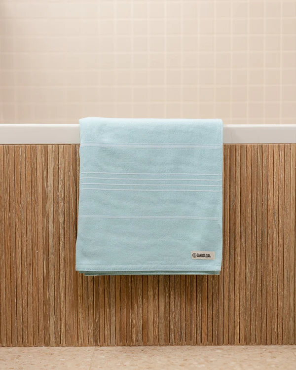 Classic Fringeless XL Bath Bundle 2 Pack - Seaglass - Image 2