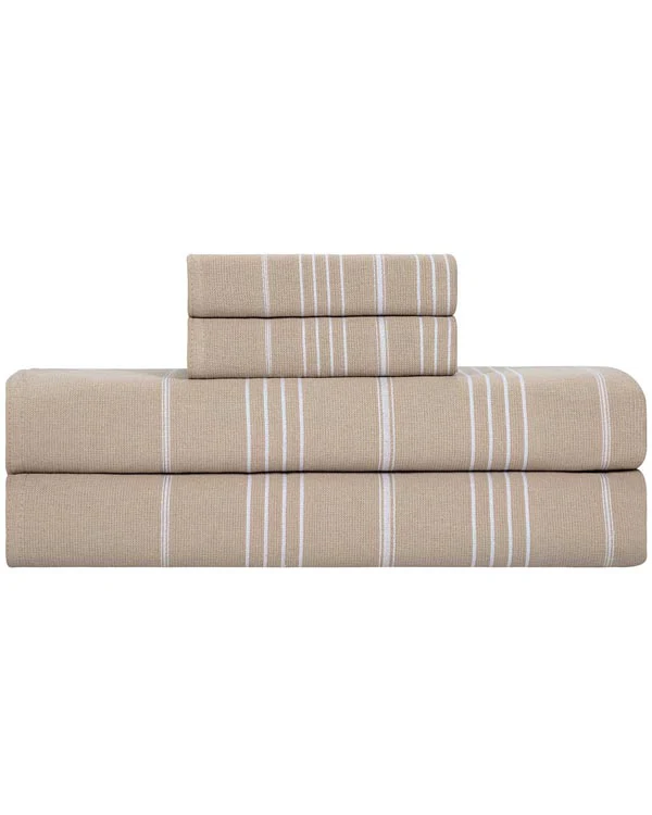 Classic Fringeless XL Bath Bundle - Sand