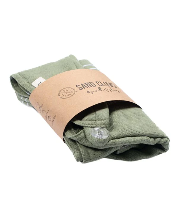 Classic Hair Towel - Hedge Green - Image 2