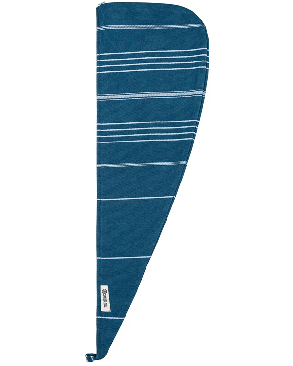 Classic Hair Towel - Teal Blue