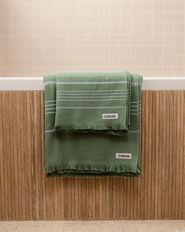 Classic XL Bath Bundle - Hedge Green - Image 2