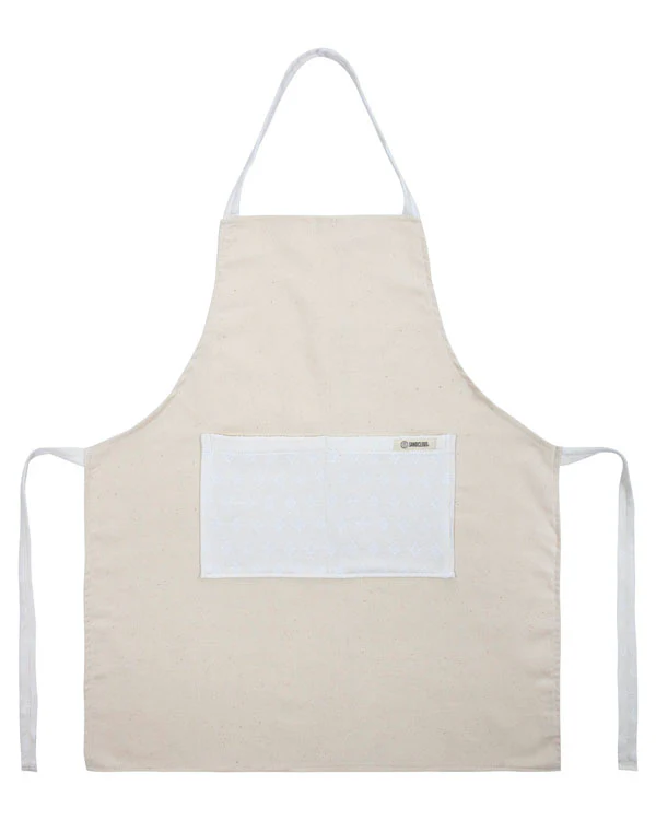 Cyperus Mixed Bundle Natural - 1 Towels Set, 1 Apron, 1 Pot Holder Set - Image 3