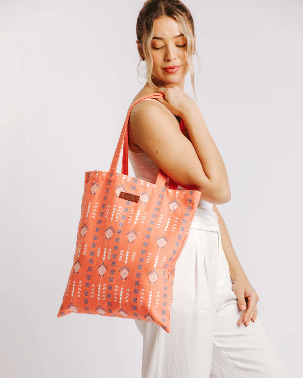 Diamond Mudcloth Everyday Tote - Image 2