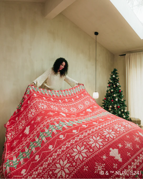 Elf Fair Isle  - PARTY BLANKET™ - Image 2