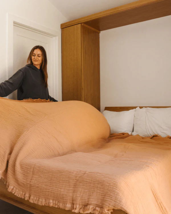 Lara Dusty Peach - PARTY BLANKET™ - Queen - Image 2