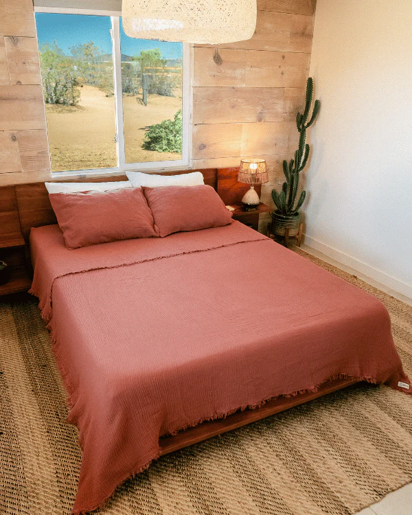 Lara Terracotta - PARTY BLANKET™ - King - Image 2