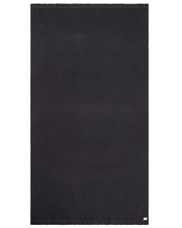 Micro Waffle XL Bath Bundle - Black - Image 2
