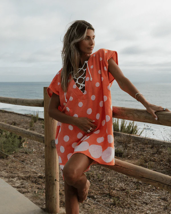 Polka Cover Up - Womens