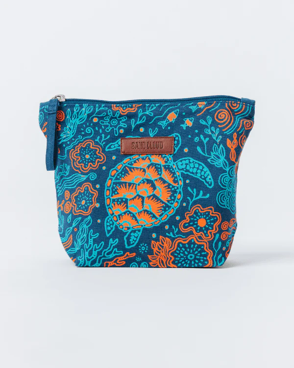 Reef Turtles Zipper Pouch