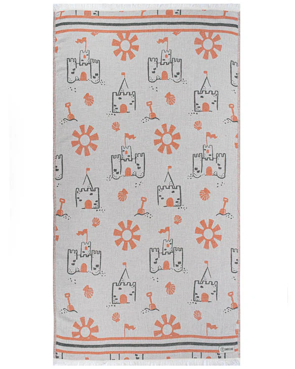 Sand Castle Kids Towel