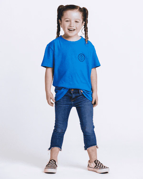 SC Dolphin Kids Tee - Sapphire Blue - Image 2