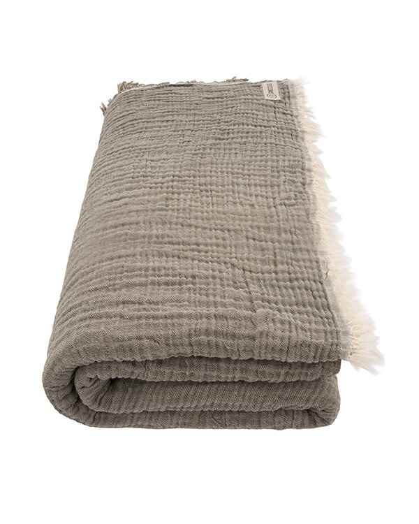 Senna Melange PARTY BLANKETâ„¢ Beige- Queen - Image 8