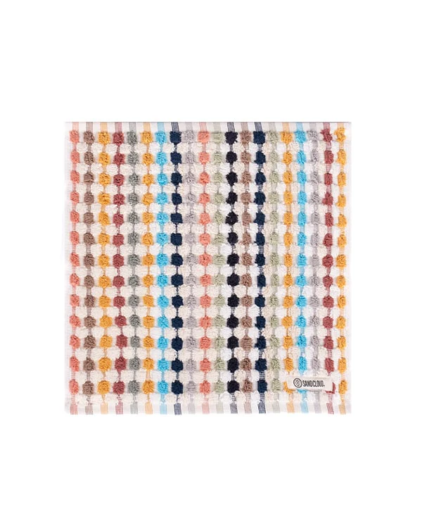 Stripe Polka Dot Washcloth Bath Bundle - 6 Pack - Image 2