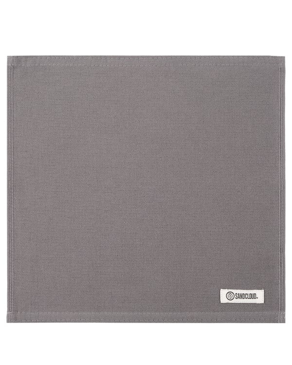Terra Bath Washcloth  Bundle - 6 Pack - Grey - Image 2