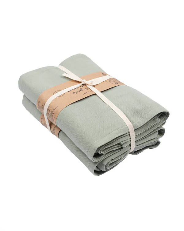 Terra Fringeless XL Bath Bundle 2 Pack - Sage - Image 8