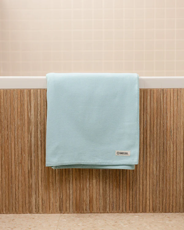 Terra Fringeless XL Bath Bundle 2 Pack - Seaglass - Image 2
