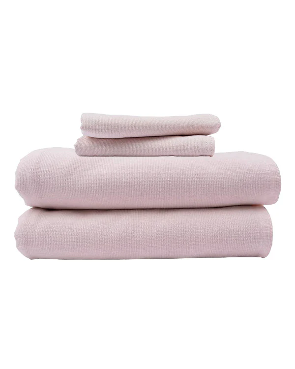 Terra Fringeless XL Bath Bundle - Calcite Pink