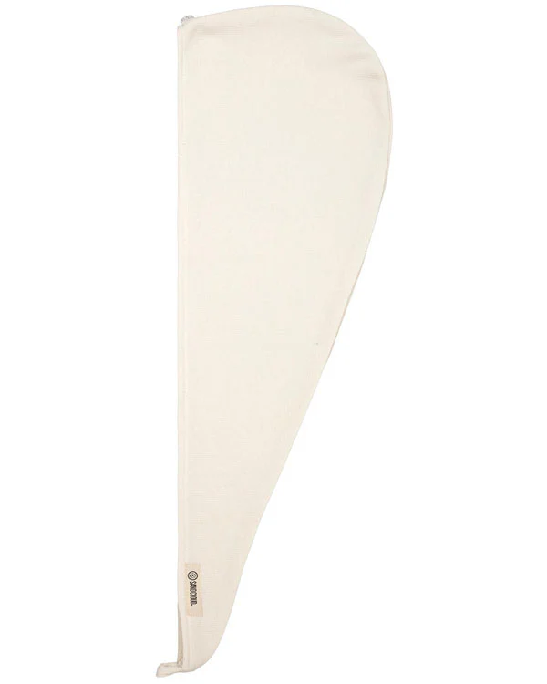 Terra Hair Towel - Ivory
