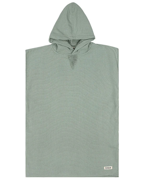 Terra Hooded Poncho Youth - Sage - Image 8