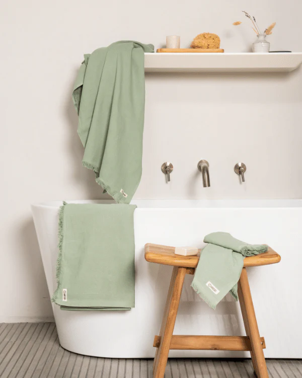 Terra XL Bath Bundle - Sage - Image 9
