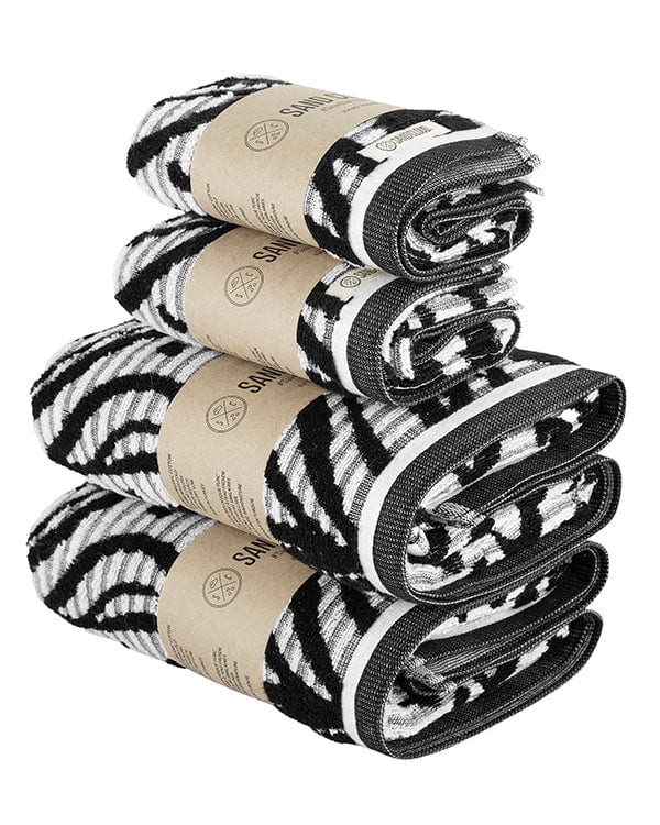 Tropics Bath Bundle - 4 Pack (2 Bath + 2 Hand) - Image 2